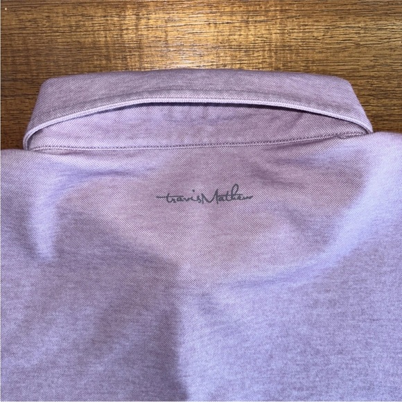 Travis Mathew Shirt Men’s M Purple Golf Polo With Pocket Style # 1MV134 - Picture 9 of 12